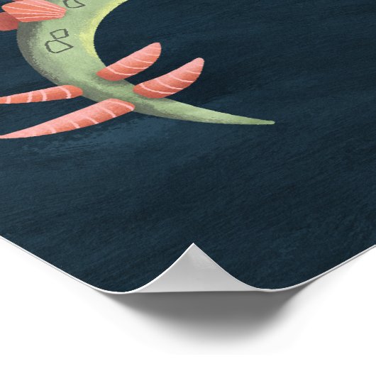 2026 Kalenderposter Stegosaur Poster (Ecke)