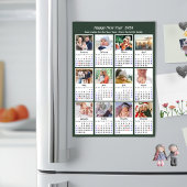 2026 Kalenderreihe 12 Foto Magnetfeld Magnetkarte