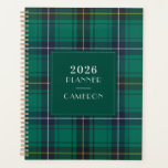 2026 Kariert Clan Henderson Tartan Checkered Planer<br><div class="desc">Niedlicher,  eleganter,  karierter Clan Henderson-Jahresplanner,  den Sie einfach anpassen können,  indem Sie auf den Button "Personalisieren" klicken.</div>