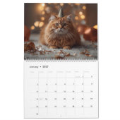 2026 Katzenkalender | 12-Monatiger Wandkalender (Jan 2027)