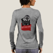 2026 Keeshond National Long Sleeve T-Shirt Tri-Blend Shirt (Rückseite)