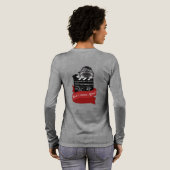 2026 Keeshond National Long Sleeve T-Shirt Tri-Blend Shirt (Voller Rückseite)