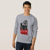 2026 Keeshond Nationaler Männer Sweatshirt (Vorne ganz)