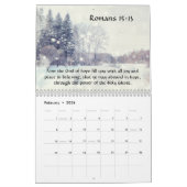 2026 KJV Bibel Schrift Drei Kreuze Kirche Kalender (Feb 2026)