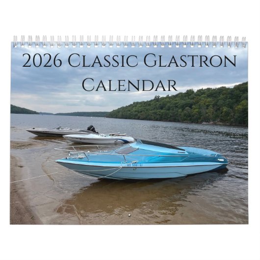 2026 Klassischer Glastron-Kalender Kalender (Titelbild)