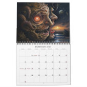 2026 Kosmische Dunkelheit 3 Surrealer Horror Kalen Kalender (Feb 2027)