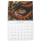 2026 Kosmische Dunkelheit 3 Surrealer Horror Kalen Kalender (Jan 2027)