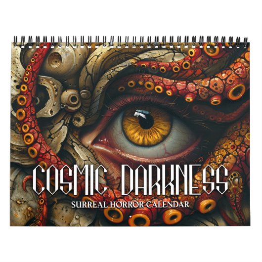 2026 Kosmische Dunkelheit 3 Surrealer Horror Kalen Kalender (Titelbild)