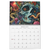 2026 Kosmische Dunkelheit 3 Surrealer Horror Kalen Kalender (Mär 2027)