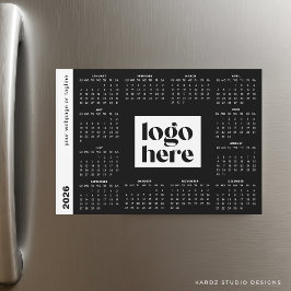 2026 - Kundenspezifischer Farbkalender für Unterne Magnetkarte