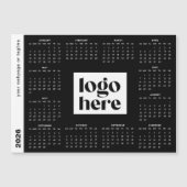 2026 - Kundenspezifischer Farbkalender für Unterne Magnetkarte (Vorderseite)