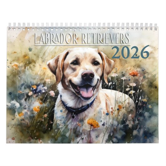 2026 Labrador Retriever Kalender (Titelbild)