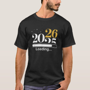 2026 Laden von Silvester Party Gaming Gamer Holi T-Shirt