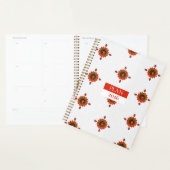 2026 Ladybug Red, White, Green Spiral Planer (Anzeige)