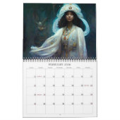 2026 Ladys of the Fee 1 Fantasy Art Calendar Kalender (Feb 2026)