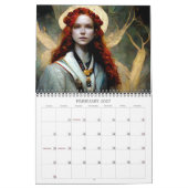 2026 Ladys of the Fee 2 Fantasy Art Calendar Kalender (Feb 2027)