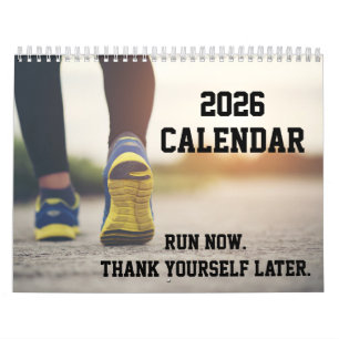 2026 Laufkalender Laufende Läuferin Fitness Für Si Kalender