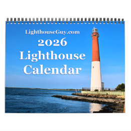 2026 LighthouseGuy.com Leuchtturmkalender Kalender