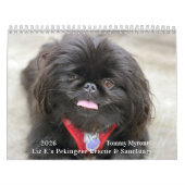 2026 Liz E.'s Pekingese Calendar Kalender (Titelbild)