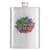 2026 Loading... Progress Bar Sticker Flachmann (Vorderseite)