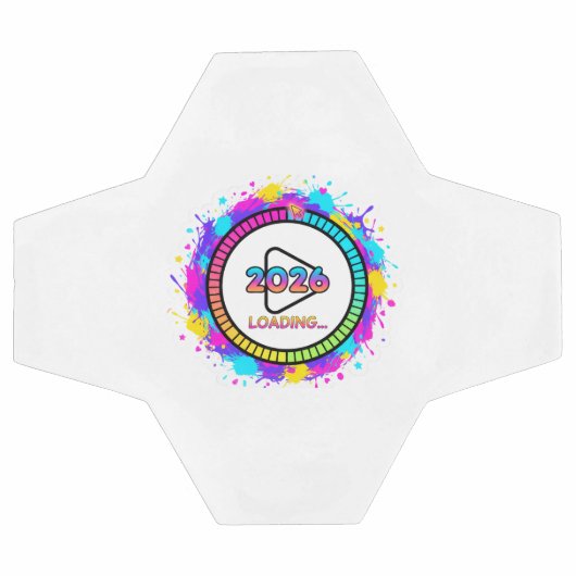 2026 Loading Progress Bar Sticker Fußball (Flach)