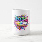 2026 Loading... Progress Bar Sticker Kaffeetasse (Mittel)