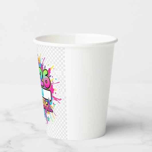 2026 Loading... Progress Bar Sticker Pappbecher (Links)