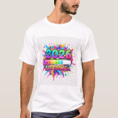 2026 Loading... Progress Bar Sticker T-Shirt (Vorderseite)