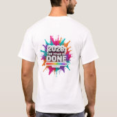 2026 Loading Progress Bar Sticker T-Shirt (Rückseite)