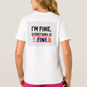 2026 Loading... Progress Bar Sticker T-Shirt (Rückseite)