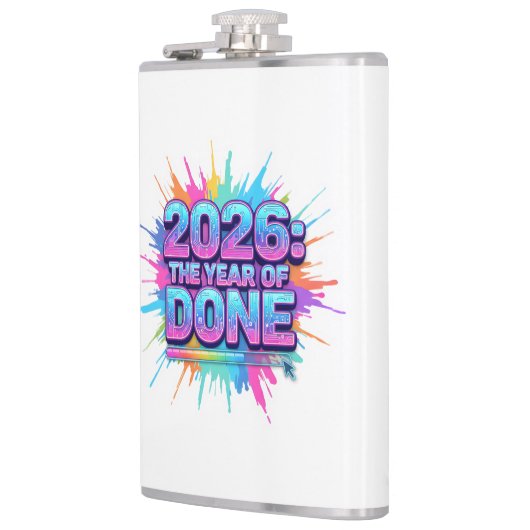 2026 Loading... Progress Bar Sticker | Vibrant New Flachmann (Links)