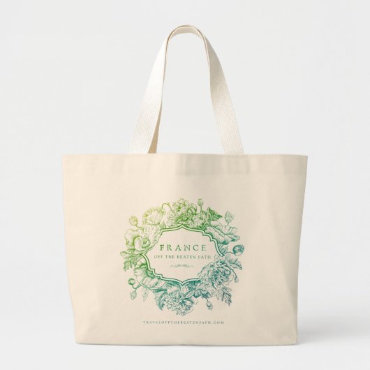 2026 Logo grüne Tasche mit langem Griff (Vorne)