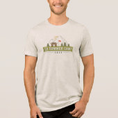 2026 Logo-Shirt - Oatmeal Tri-Blend Shirt (Vorderseite)