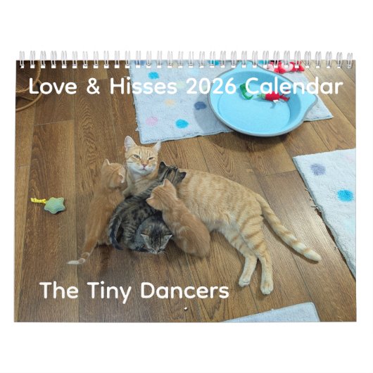 2026 Love & Hisses Kalender - Die kleinen Tänzer (Titelbild)