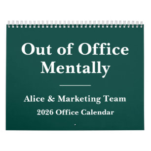 2026 Lustige Büro Sarkastische Zitate Kalender