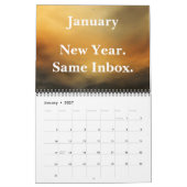 2026 Lustiger Büro-Posteingang Humor Kalender (Jan 2027)