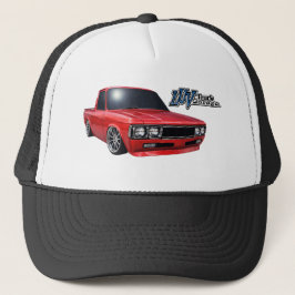 2026 Luv Truck Garage Trucker Hat with  Red Luv Truckerkappe