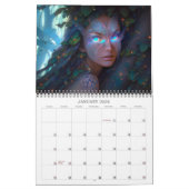 2026 Magic 6 Fantasy Art Calendar Kalender (Jan 2026)