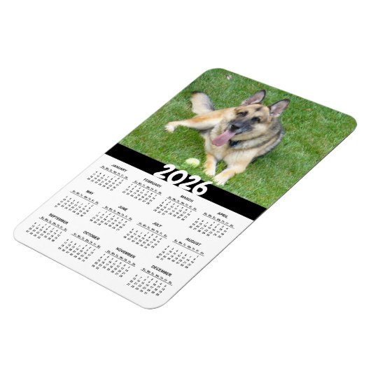 2026 Magnet für den deutschen Hirtenkalender (Linke Seite)