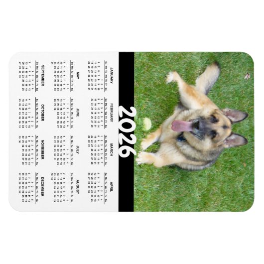 2026 Magnet für den deutschen Hirtenkalender (Horizontal)