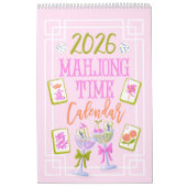 2026 Mahjong Time Wall Kalender (Titelbild)