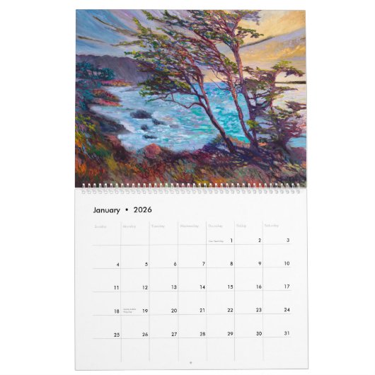 2026 Majestic Trees Calendar Kalender (Jan 2026)