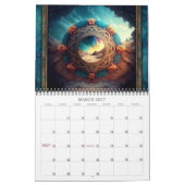 2026 Mandalas Visionärer Surreal Art Kalender (Mär 2027)