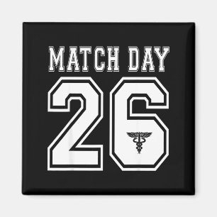 2026 Match-Tag gegenwärtige Medizinschule Aufentha Magnet