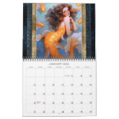 2026 Mermaids Fantasy Art Kalender (Jan 2026)