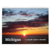 2026 Michigan Natur & Landschaft Kalender (Titelbild)