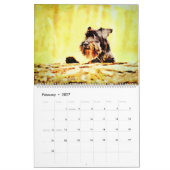 2026 Miniature Schnauzer Dog Mama Owner Lover Gift Kalender (Feb 2027)