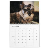 2026 Miniature Schnauzer Dog Mama Owner Lover Gift Kalender (Mär 2027)