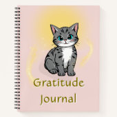 2026 Minimalist Gratitude Journal Spiral Notebook Notizblock (Vorderseite)