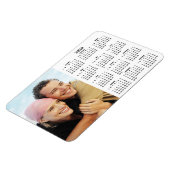 2026 Modern Calendar Photo Magnet (Linke Seite)